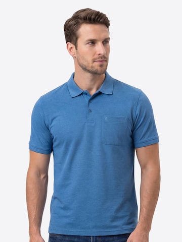 Ragman Shirt 'Basic' in Blue