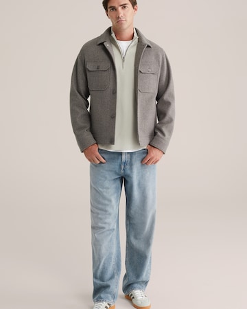 WE Fashion Tussenjas in Grijs