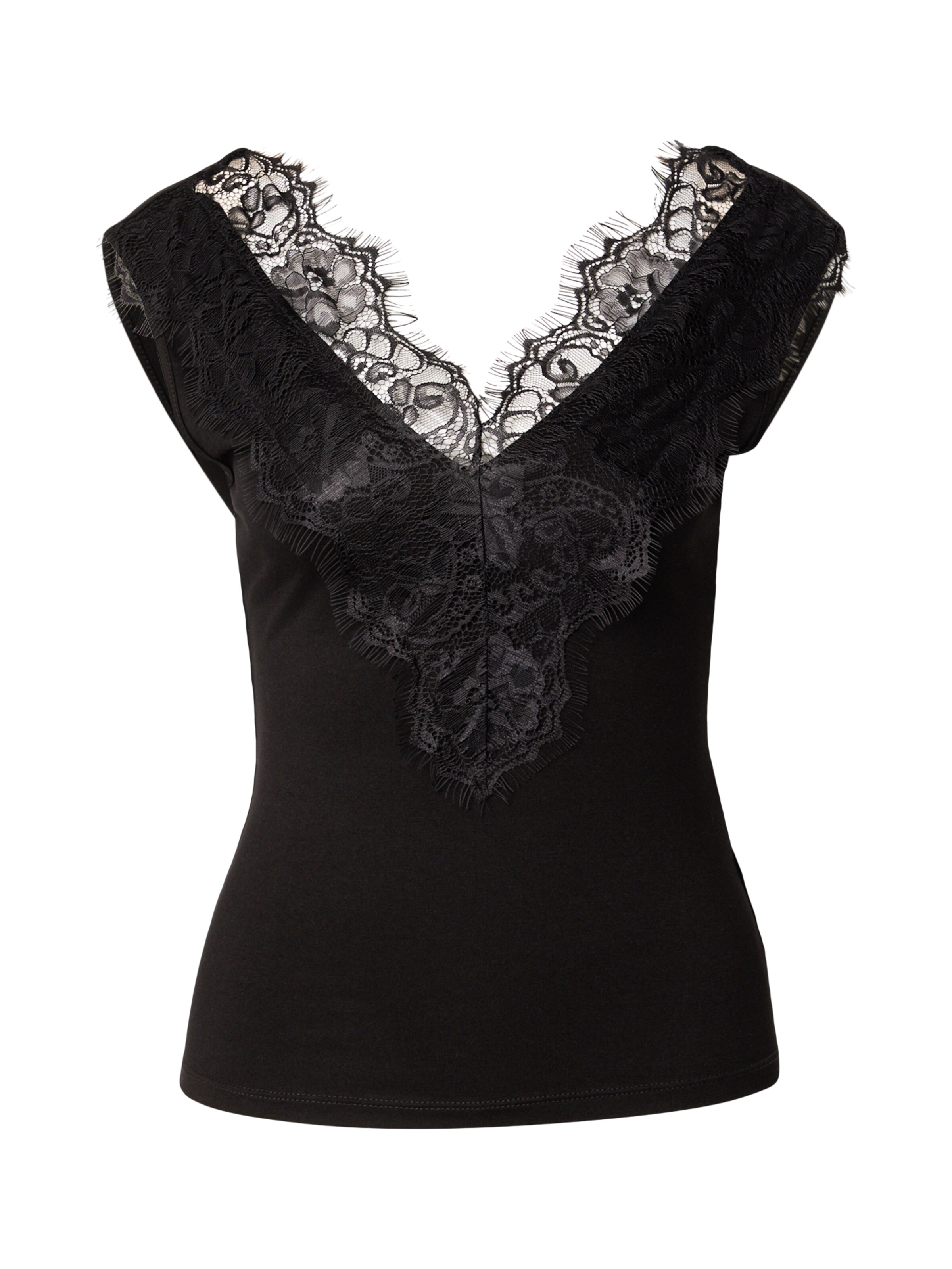 ABOUT YOU Top 'Giselle' in Schwarz: Vorderseite
