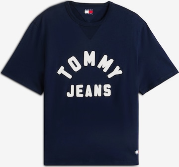 Tommy Jeans - Camisa '90S NEW CLASSIC' em azul: frente