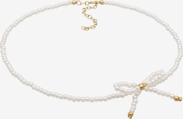 ELLI Necklace 'Schleife' in White