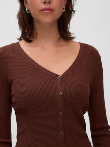 VERO MODA Knit cardigan 'VMEyma' in Brown