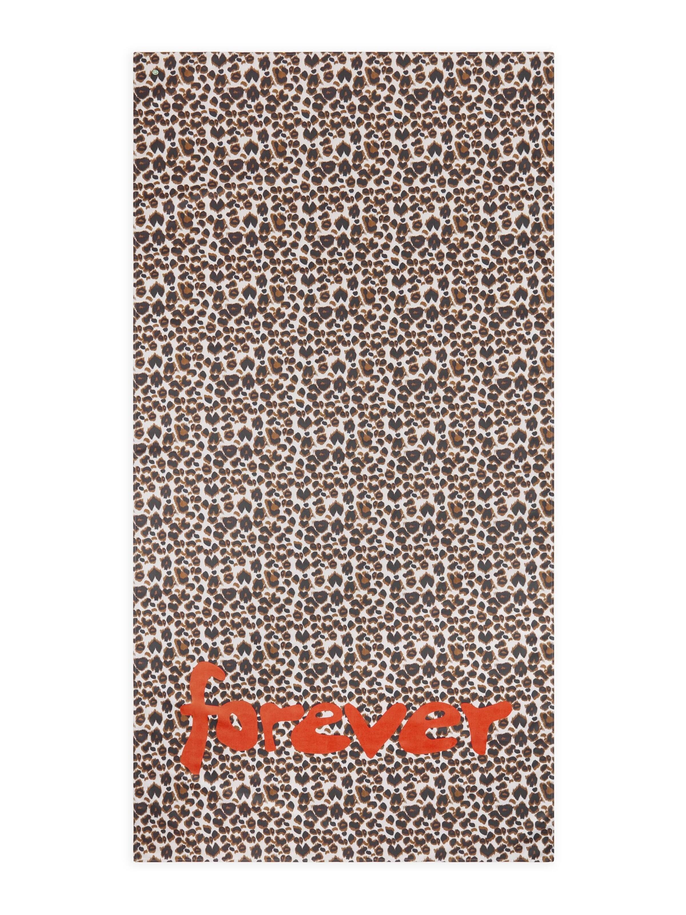 CODELLO Beach Towel in Brown: front