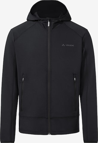 VAUDE Fleecejacke 'Strona' in Schwarz: Vorderseite