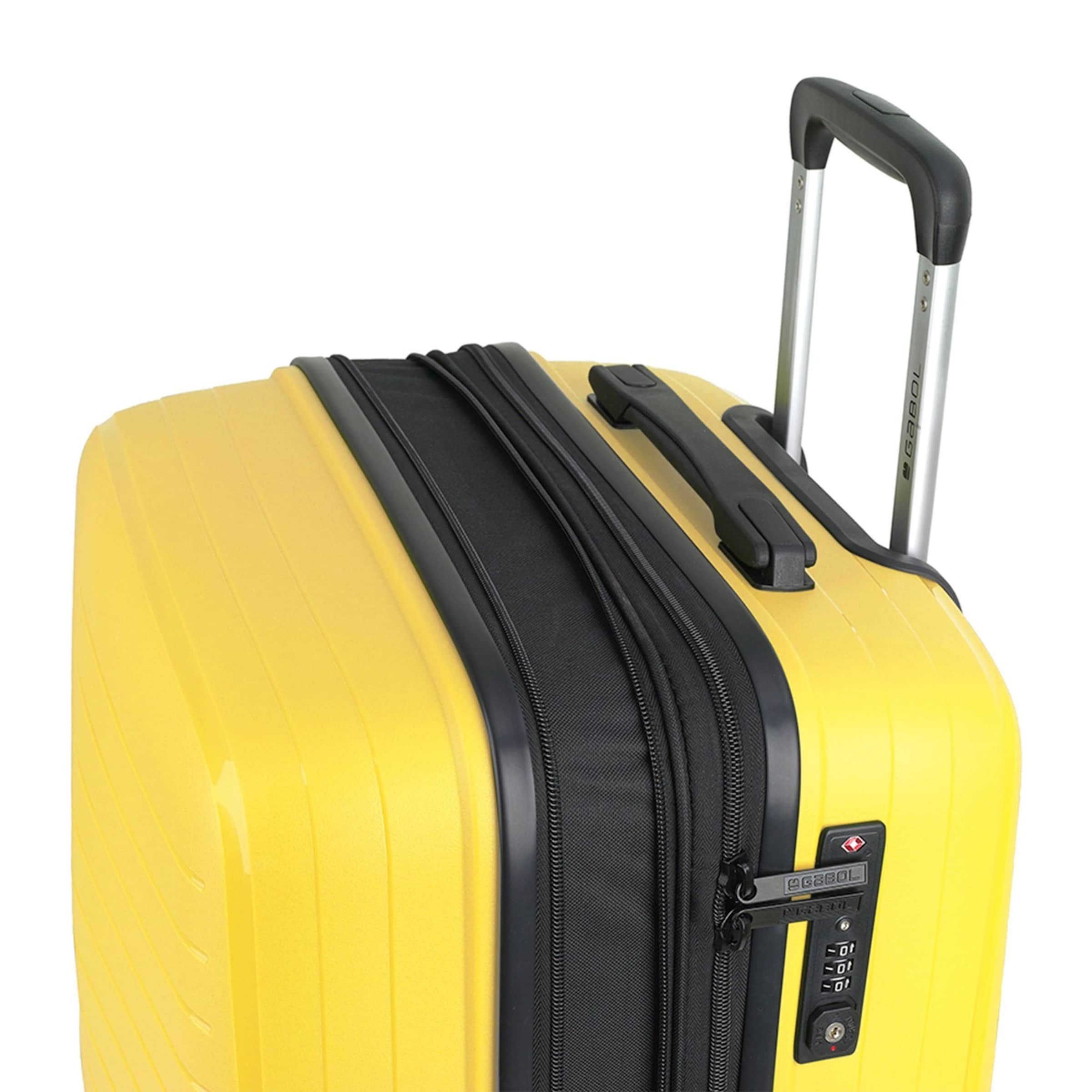 Gabol Suitcase Set 'Shinyuu' in Yellow