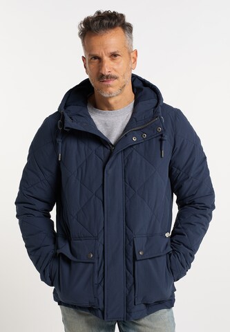 DreiMaster Vintage Between-Season Jacket in Blue: front