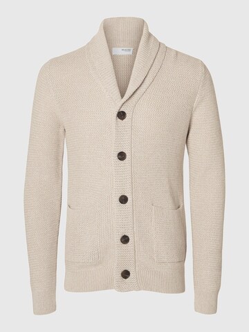 Vestes en maille SELECTED en beige