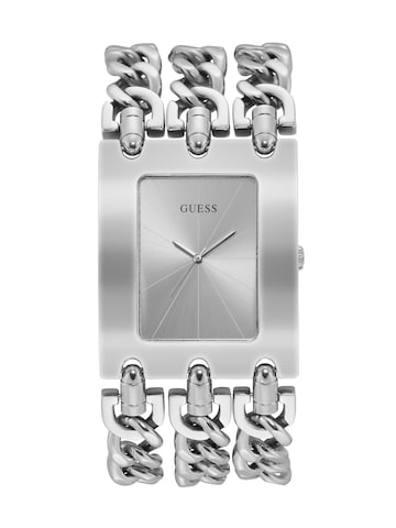 GUESS Analog Watch ' GT MOD HEAVY METAL ' in Silver: front