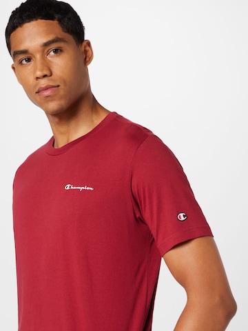 T-Shirt 'Legacy American Classics' Champion Authentic Athletic Apparel en rouge