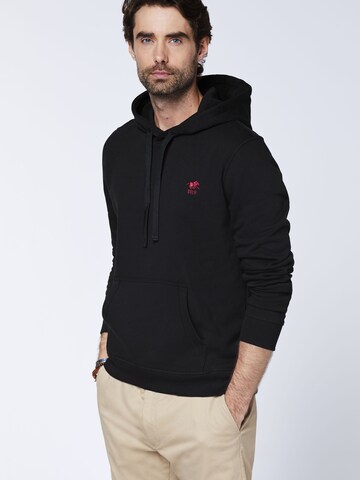 Polo Sylt Sweatshirt in Schwarz