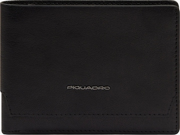 Piquadro Tegnebog i sort: forside