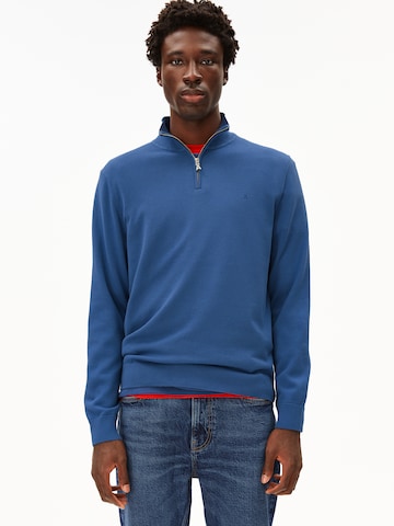 ARMEDANGELS Trui in Blauw: voorkant