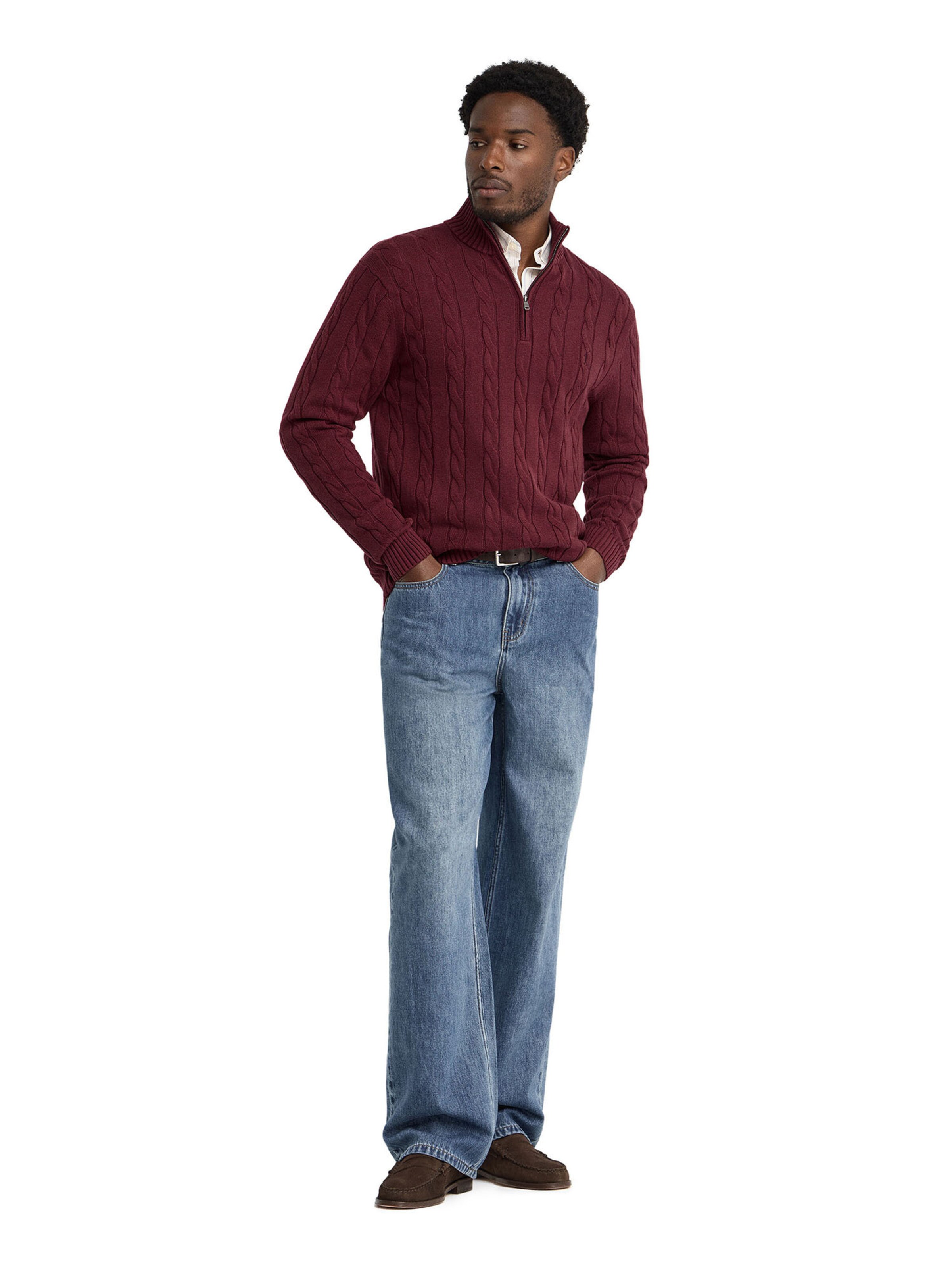 Polo Club Pullover ' RIGBY' in Rot