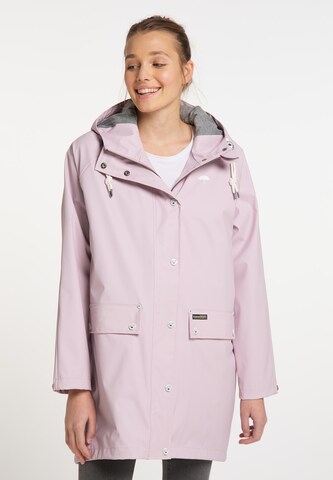 Schmuddelwedda Between-seasons coat in Pink: front