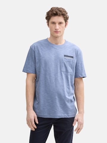 TOM TAILOR Shirt in Blue: front
