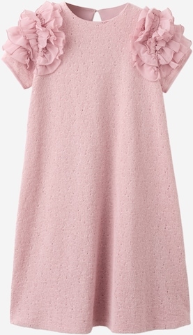 MANGO KIDS Mekko 'Tuli' värissä vaaleanpunainen: etupuoli