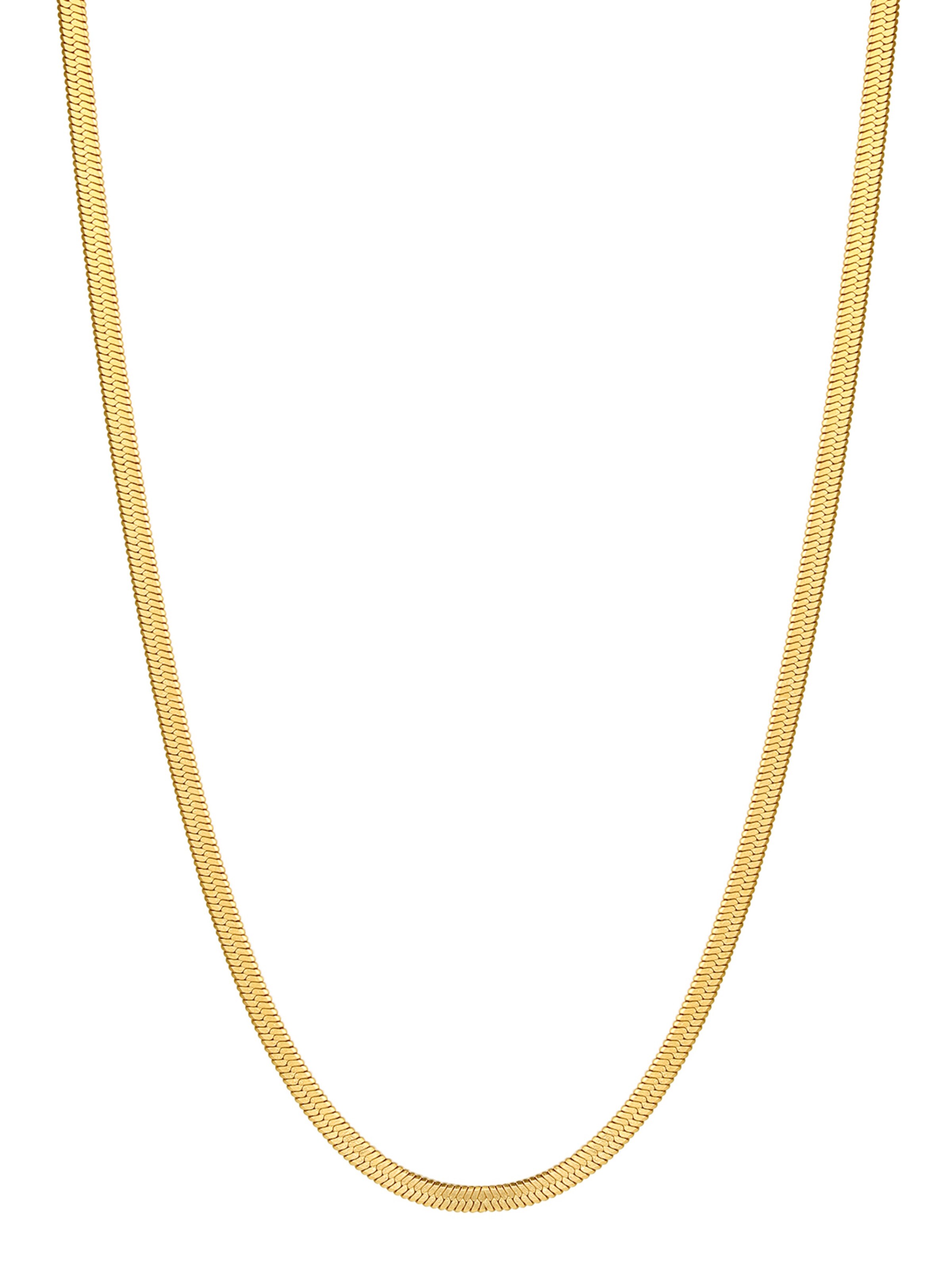 Hey Happiness - Cadena 'Snake' en oro