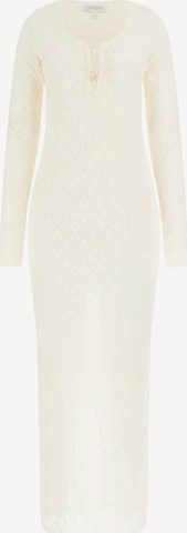 GUESS Knitted dress in White: front