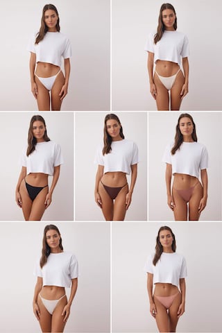 Trendyol Thong in Beige
