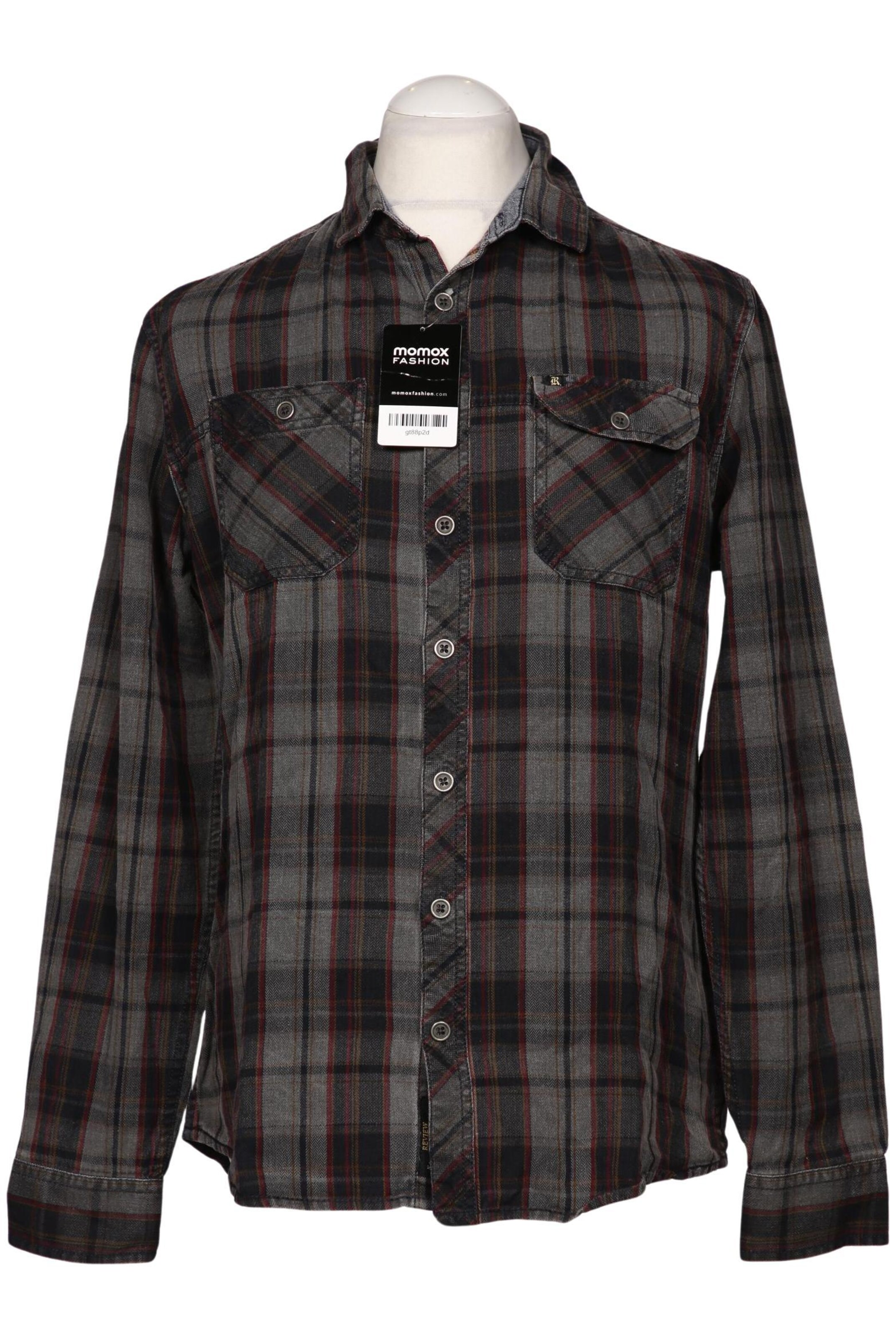 Review Hemd L in Grau: Vorderseite