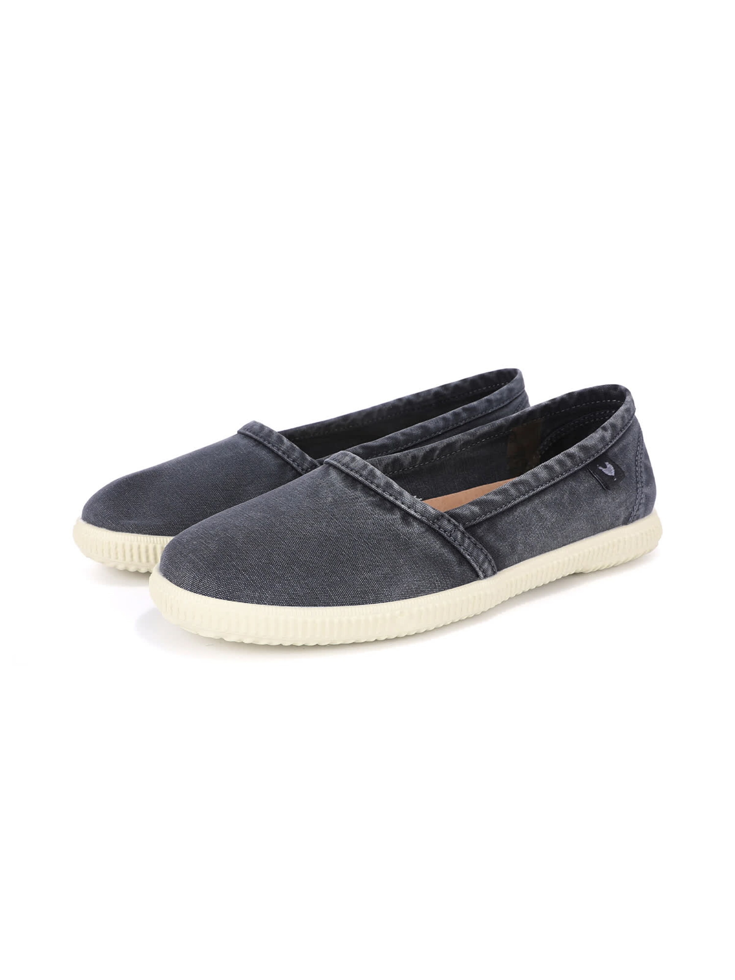 Walk In Pitas Espadrilles 'Camping' in Black: front