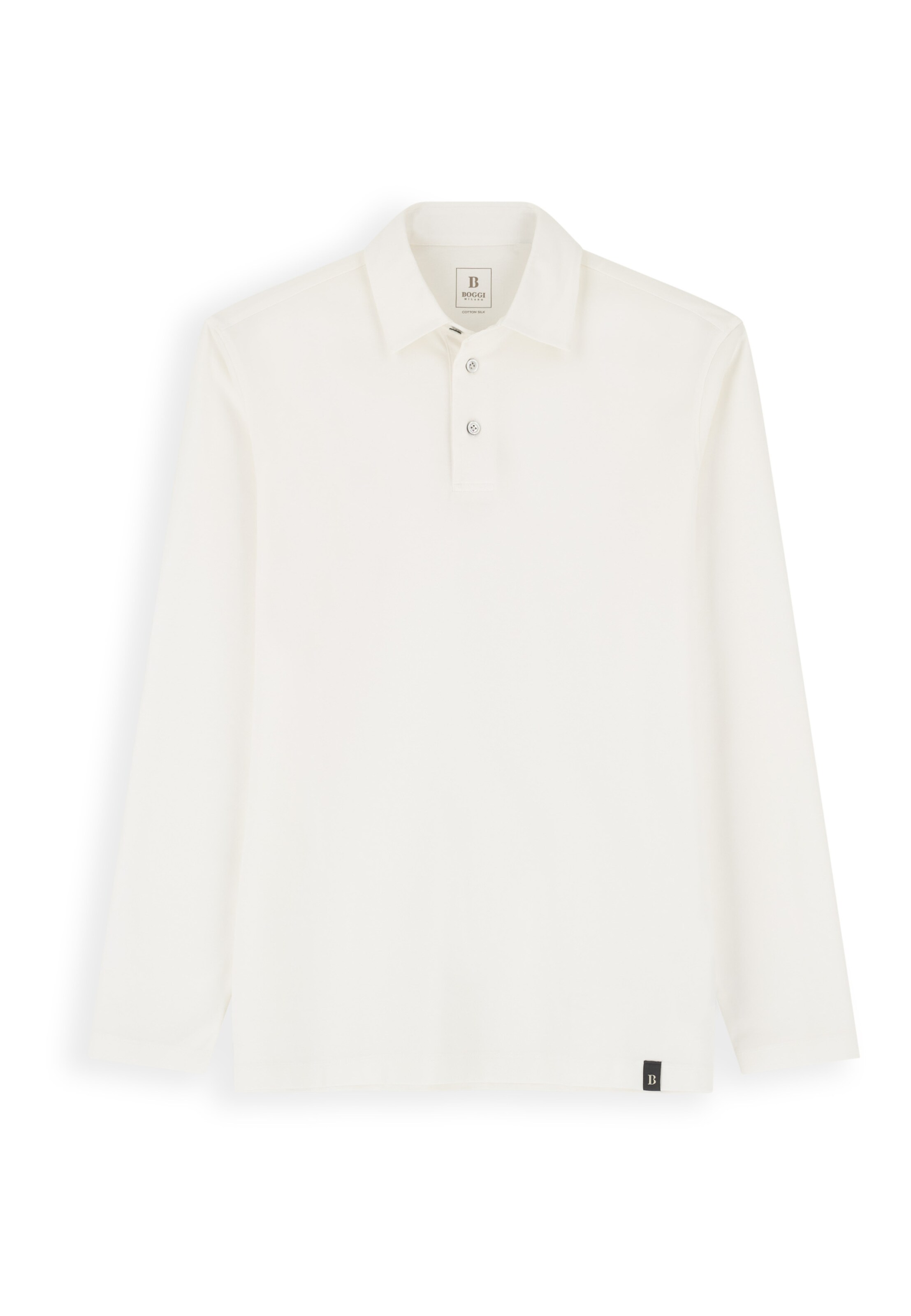 Boggi Milano Shirt in Wit: voorkant