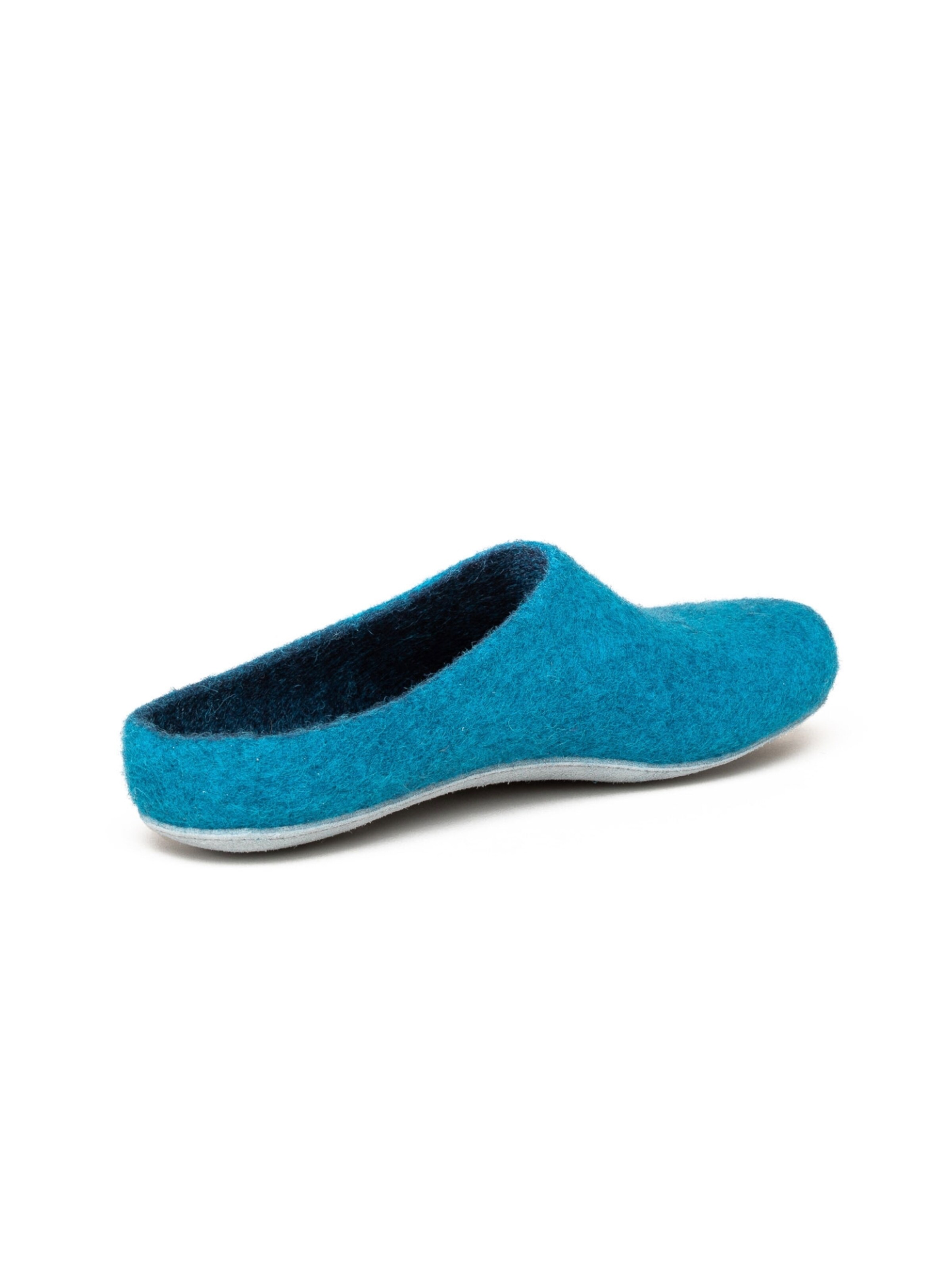 MagicFelt Slippers 'Filzpantoffel AP 701' in Green