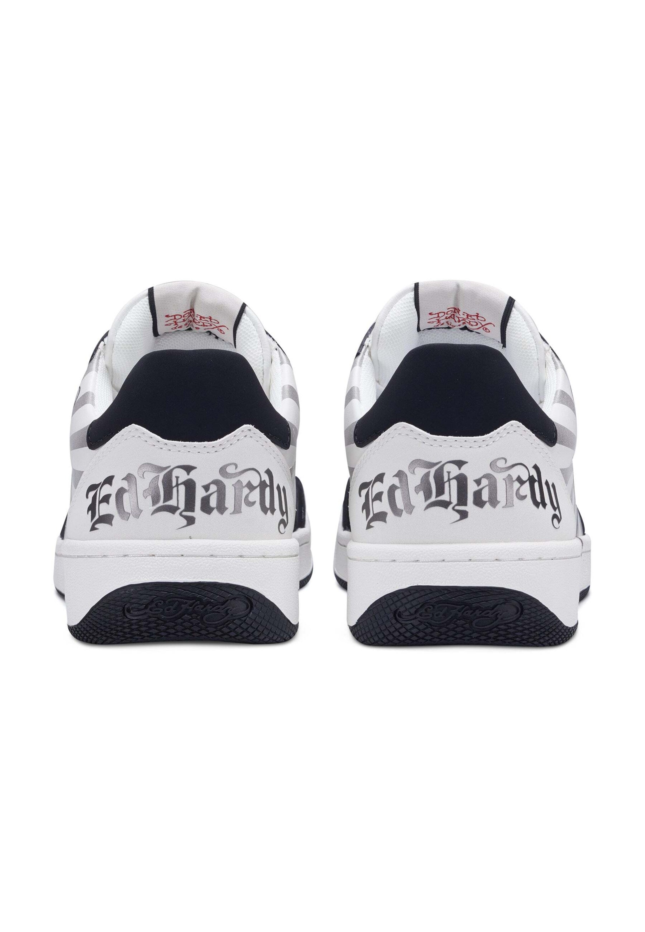 Ed Hardy Trampki niskie 'Skull Dagger' w kolorze czarny