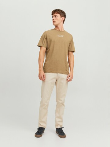 Maglietta di Jack & Jones Premium in marrone