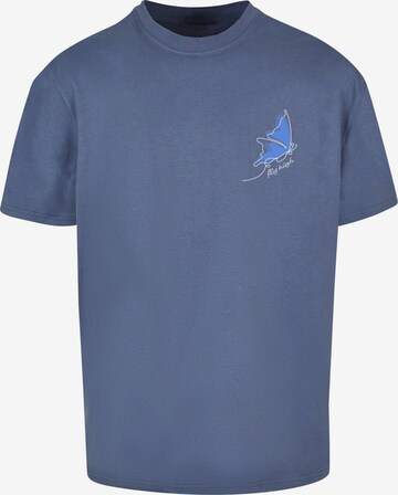 Merchcode Shirt 'Fly High' in Blauw: voorkant