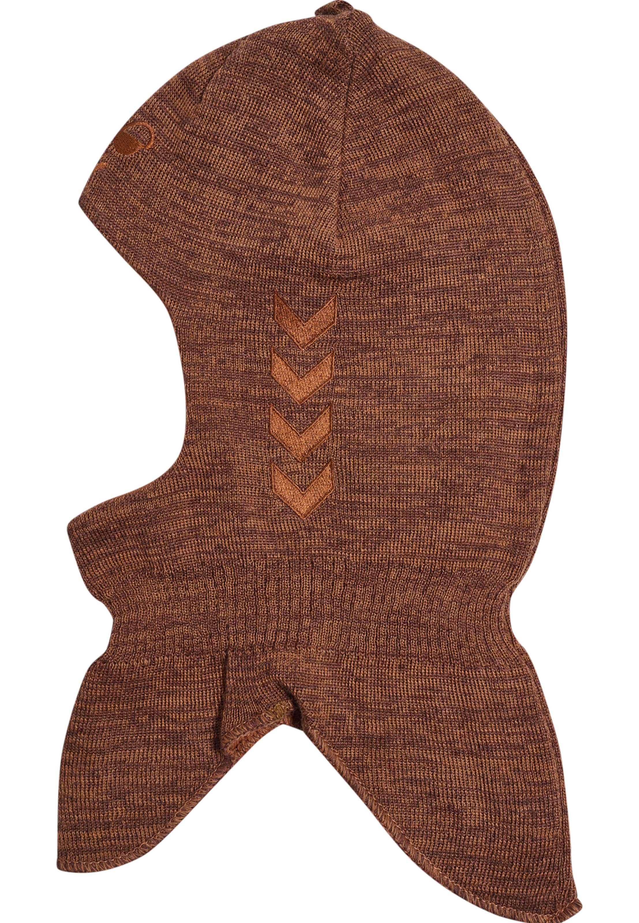 Bonnet Hummel en marron : devant