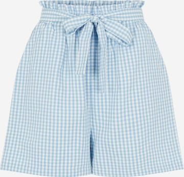 PIECES Wide Leg Shorts 'Nina' in Blau: predná strana