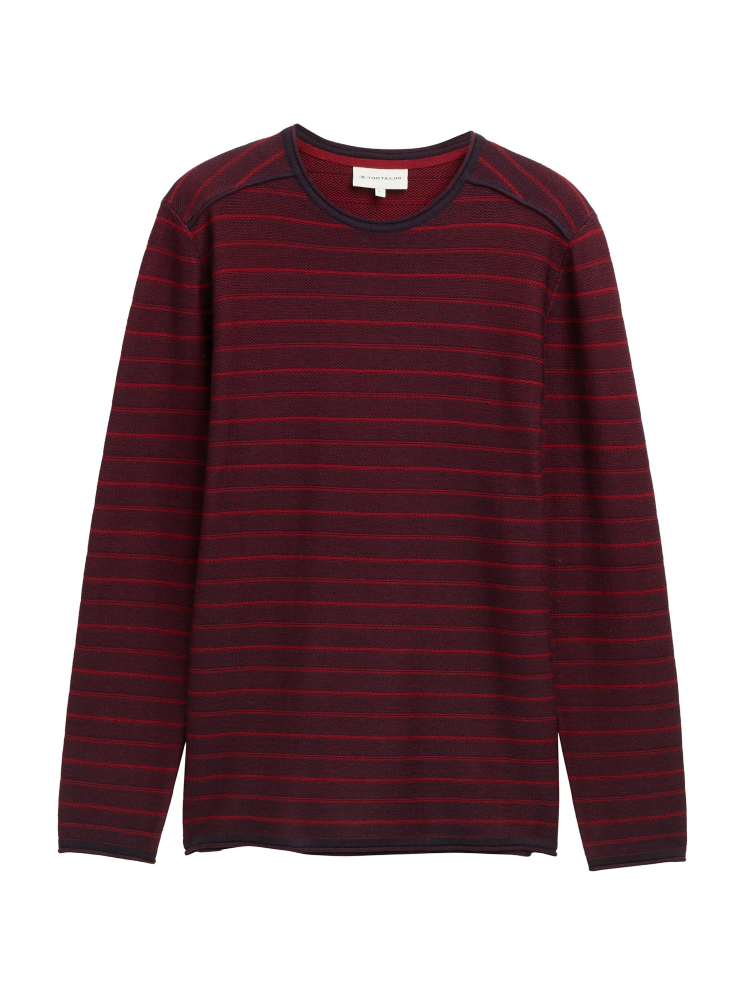 Pullover di TOM TAILOR in rosso: frontale