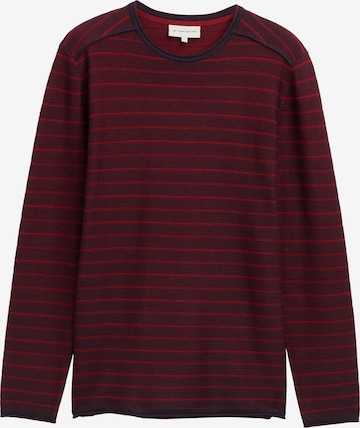 TOM TAILORPulover - crvena boja: prednji dio