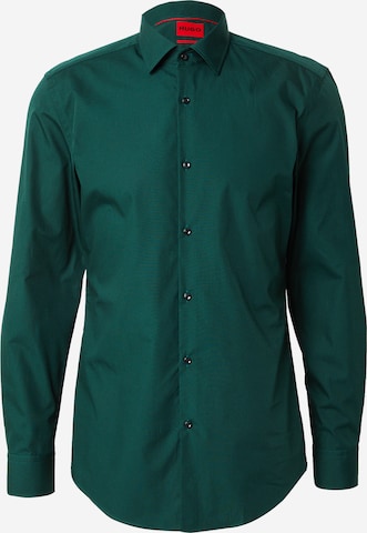 Chemise 'Jenno' HUGO en vert : devant
