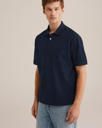 WE Fashion Футболка в Синий: спереди