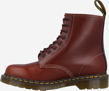 Dr. Martens Боти с връзки в кафяво