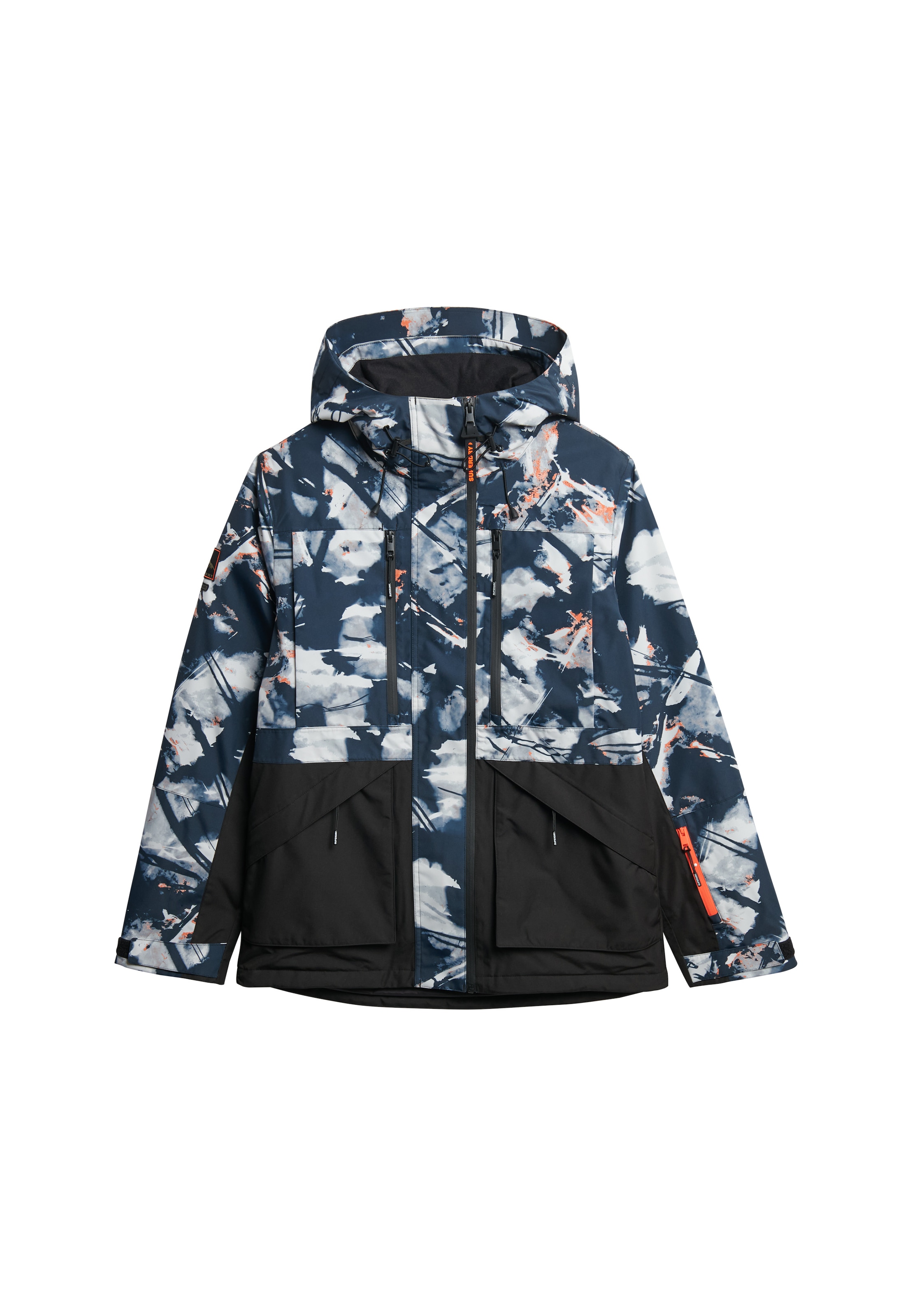 Superdry Functionele jas in Blauw: voorkant