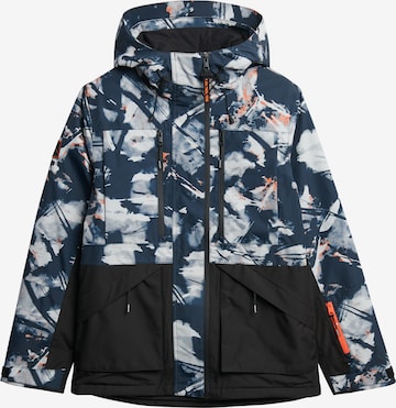 Superdry Functionele jas in Blauw: voorkant