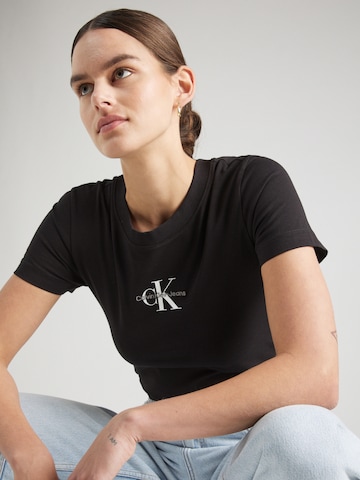 Calvin Klein Jeans Μπλουζάκι σε μαύρο