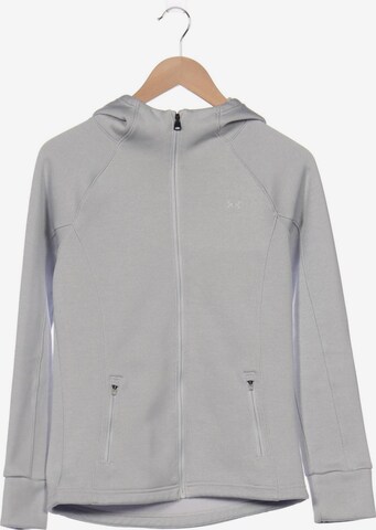 UNDER ARMOUR Kapuzenpullover XS in Grau: predná strana