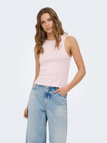 purpurinė ONLY Palaidinė be rankovių 'ONLMADISON': priekis