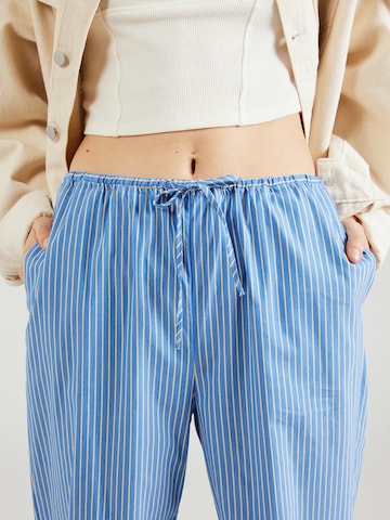 ONLY Wide leg Trousers 'SALVI' in Blue