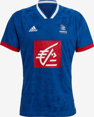 ADIDAS PERFORMANCE Functioneel shirt 'Frankreich' in Blauw: voorkant