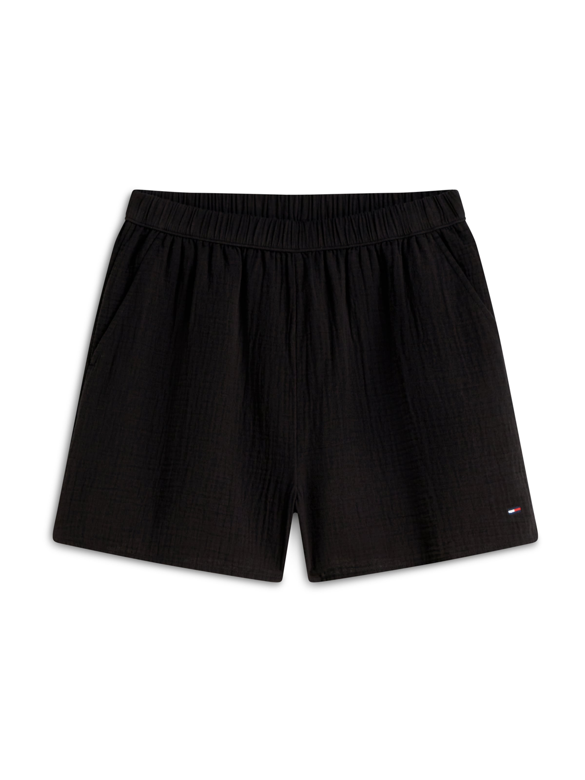 Tommy Jeans Свободный крой Штаны в Черный: спереди