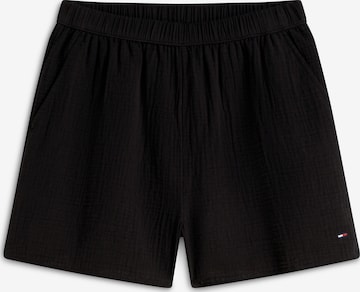 Tommy Jeans Свободный крой Штаны в Черный: спереди