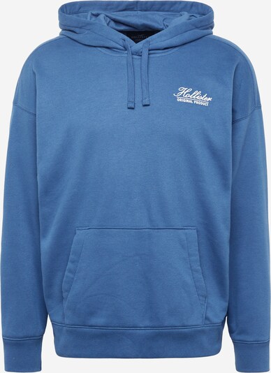 HOLLISTER Sweatshirt 'APAC EXCLUSIVE' em azul / branco, Vista do produto