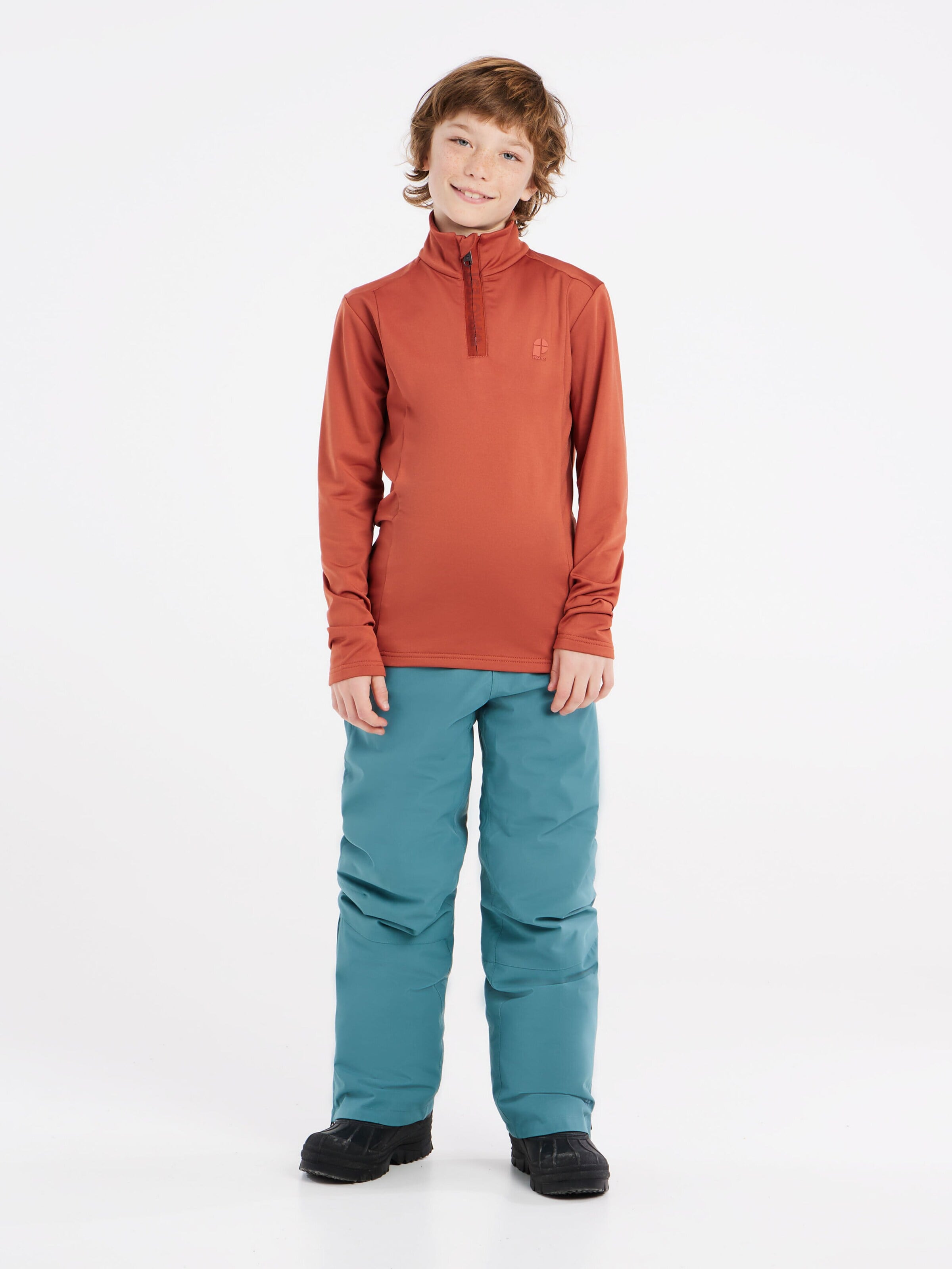 PROTEST Sports sweatshirt 'WILLOWY JR' in Orange