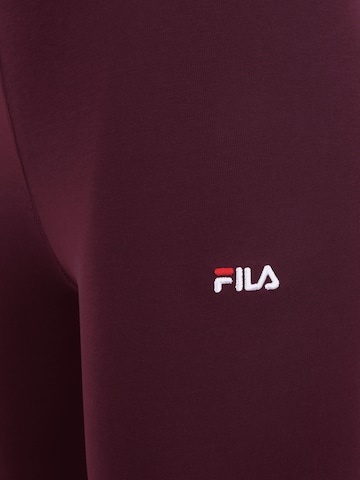 FILA Skinny Leggins 'Ekanta' in Rot