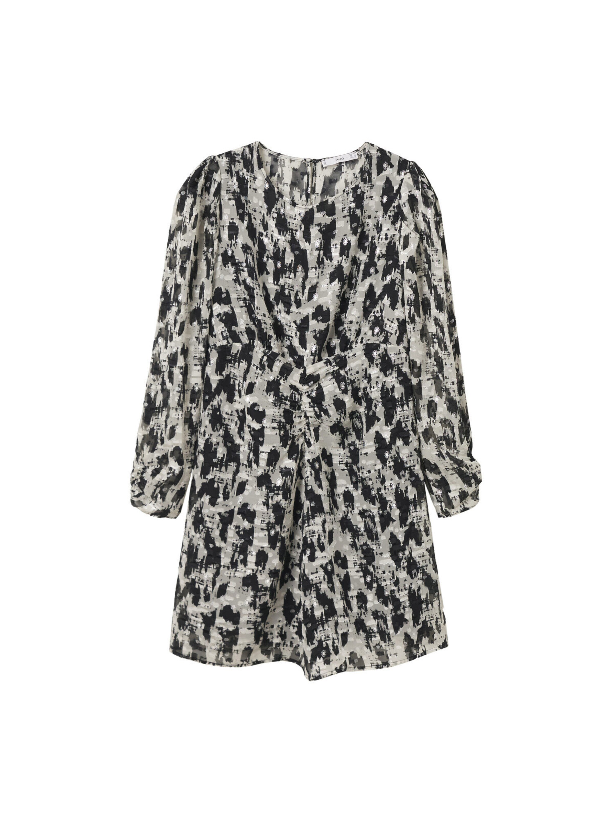 MANGO Mekko värissä harmaa: etupuoli